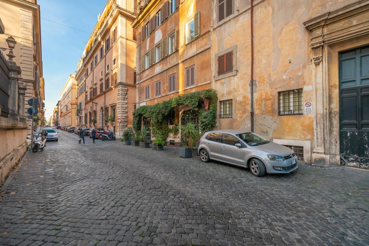 Chic And Style In Historical Via Giulia Roma Exterior foto